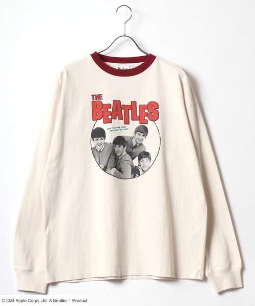 MARUKAWA(マルカワ)の「THE Beatles/ザ・ビートルズ リンガー メンバーフォトプリント ロンT レディース メンズ(Tシャツ/カットソー・メンズ・レッド/チャコール/オフホワイト・M/LL/L)」の19枚目の写真