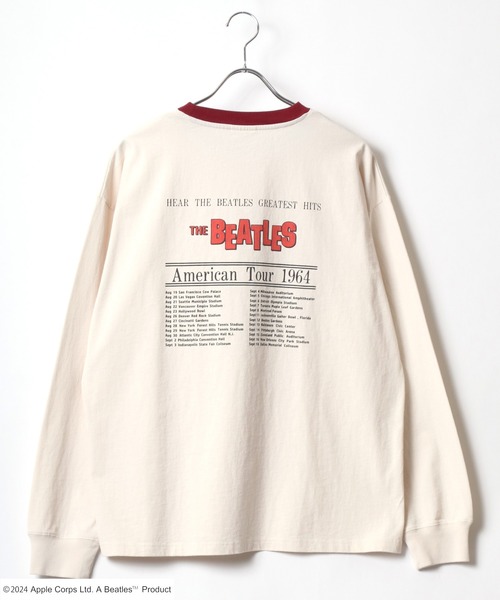 MARUKAWA(マルカワ)の「THE Beatles/ザ・ビートルズ リンガー メンバーフォトプリント ロンT レディース メンズ(Tシャツ/カットソー・メンズ・レッド/チャコール/オフホワイト・M/LL/L)」の20枚目の写真
