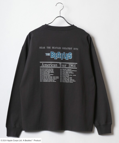 MARUKAWA(マルカワ)の「THE Beatles/ザ・ビートルズ リンガー メンバーフォトプリント ロンT レディース メンズ(Tシャツ/カットソー・メンズ・レッド/チャコール/オフホワイト・M/LL/L)」の11枚目の写真