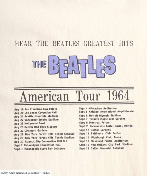 MARUKAWA(マルカワ)の「THE Beatles/ザ・ビートルズ リンガー メンバーフォトプリント ロンT レディース メンズ(Tシャツ/カットソー・メンズ・レッド/チャコール/オフホワイト・M/LL/L)」の5枚目の写真