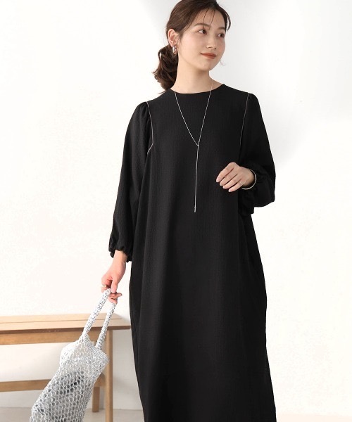 リッブル加工ワンピース（ワンピース）｜Bou Jeloud（ブージュルード）