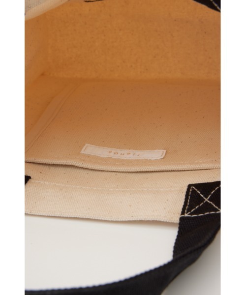 rienda（リエンダ）の「【WEB限定】Rロゴキャンバスミニトートバッグ（トートバッグ・レディース・アイボリー/グレー/ブラック/マルチ・FREE）」の12枚目の写真