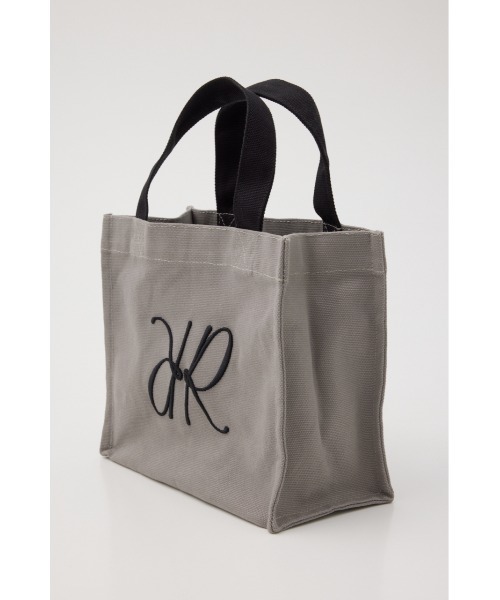 rienda（リエンダ）の「【WEB限定】Rロゴキャンバスミニトートバッグ（トートバッグ・レディース・アイボリー/グレー/ブラック/マルチ・FREE）」の21枚目の写真