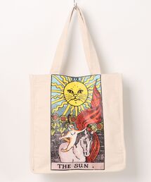 欧州航路（オウシュウコウロ）の「【欧州航路】オーガニックコットン キャットタロットトートバッグ（トートバッグ）」