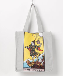 欧州航路（オウシュウコウロ）の「【欧州航路】オーガニックコットン キャットタロットトートバッグ（トートバッグ）」
