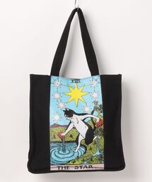 欧州航路（オウシュウコウロ）の「【欧州航路】オーガニックコットン キャットタロットトートバッグ（トートバッグ）」