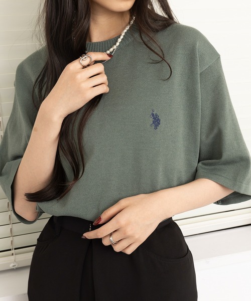 最終値下げ✏️Polo 半袖ニット✨新品未使用✨ 2025年最新】ラルフローレン 半袖 ニットの人気アイテム - メルカリ