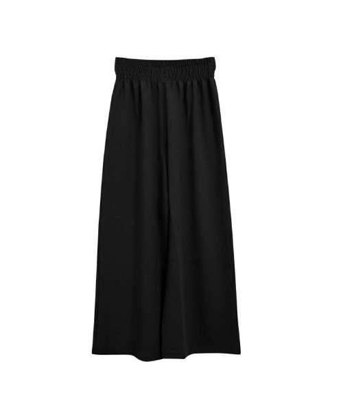 aquagarage（アクアガレージ）の「エンボス加工リラックスパンツ（その他パンツ・レディース・ブラック/カーキ/グレー/ベージュ/グリーン・S/L/LL/P/M）」の10枚目の写真