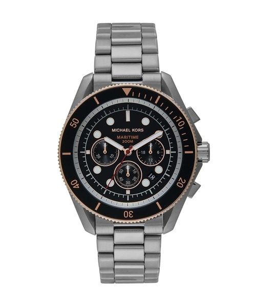 MICHAEL KORS(マイケルコース)の「マイケル・コース 腕時計 メンズ アナログ ステンレス MK9204(アナログ腕時計・メンズ・ガンメタ・FREE)」の1枚目の写真
