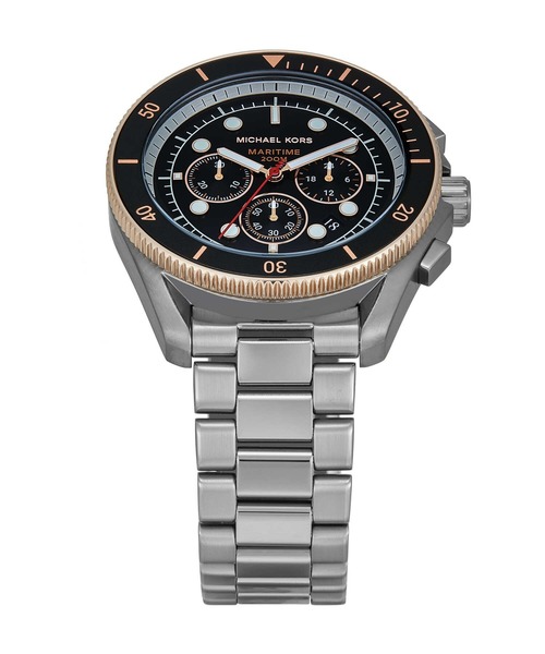 MICHAEL KORS(マイケルコース)の「マイケル・コース 腕時計 メンズ アナログ ステンレス MK9204(アナログ腕時計・メンズ・ガンメタ・FREE)」の2枚目の写真