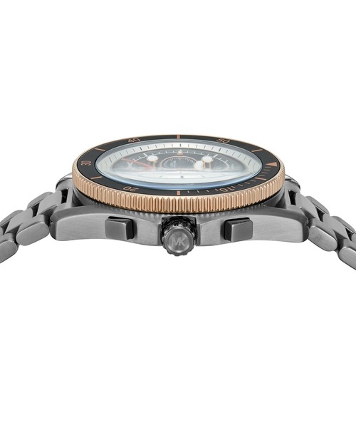 MICHAEL KORS(マイケルコース)の「マイケル・コース 腕時計 メンズ アナログ ステンレス MK9204(アナログ腕時計・メンズ・ガンメタ・FREE)」の4枚目の写真