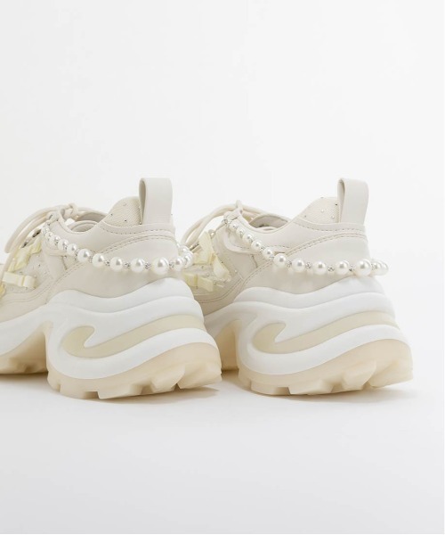 セール】2WAY ミニリボンシアースニーカー（スニーカー）｜RANDA