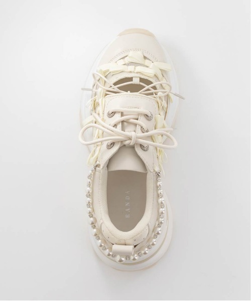 セール】2WAY ミニリボンシアースニーカー（スニーカー）｜RANDA