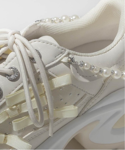 セール】2WAY ミニリボンシアースニーカー（スニーカー）｜RANDA