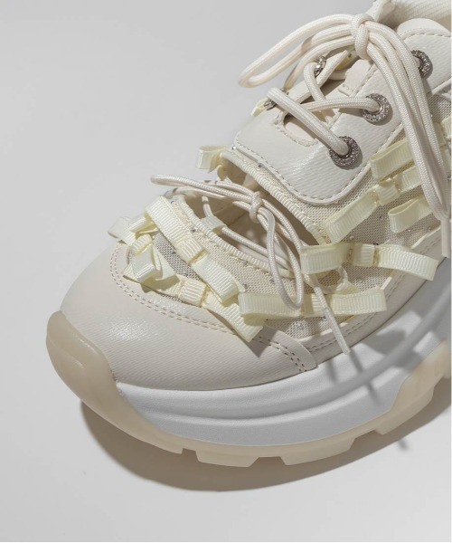 セール】2WAY ミニリボンシアースニーカー（スニーカー）｜RANDA