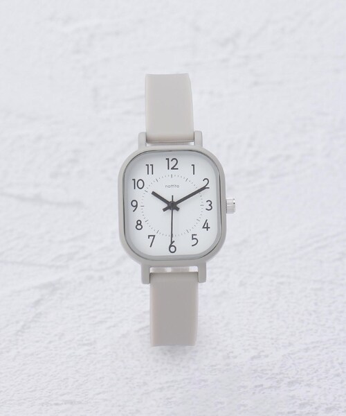 one'sterrace（ワンズテラス）の「ブルク ウォッチ（アナログ腕時計・レディース・ベージュ系その他7/ブラック系8・99）」の3枚目の写真