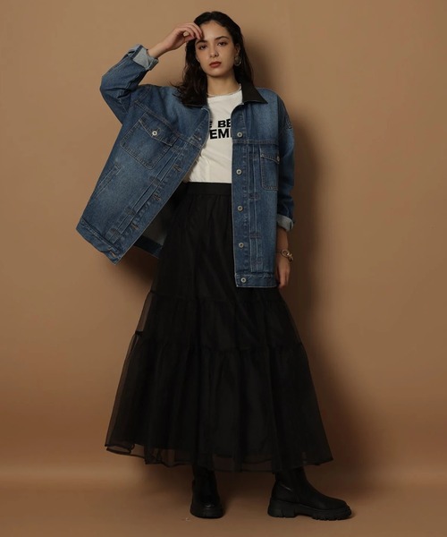 オーガンティアードスカート（スカート）｜Arpege story（アルページュ