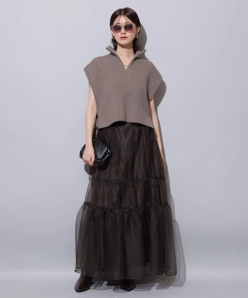 オーガンティアードスカート（スカート）｜Arpege story（アルページュ