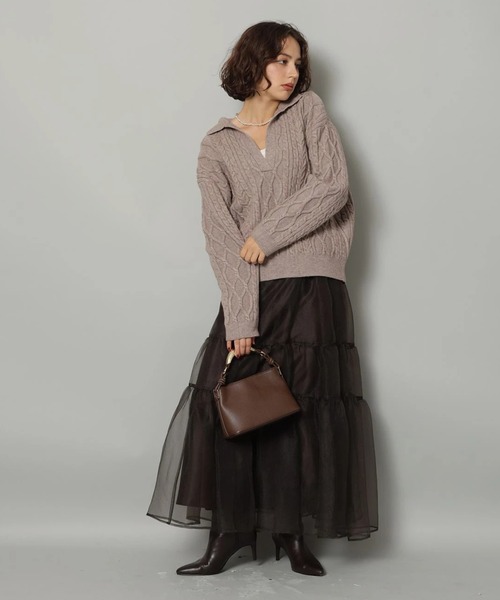 オーガンティアードスカート（スカート）｜Arpege story（アルページュ