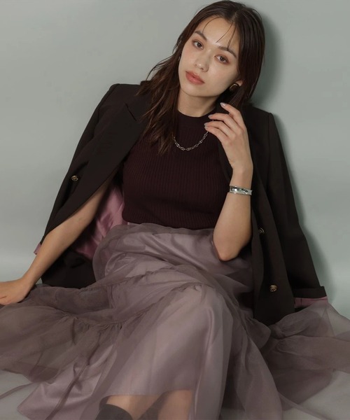 オーガンティアードスカート（スカート）｜Arpege story