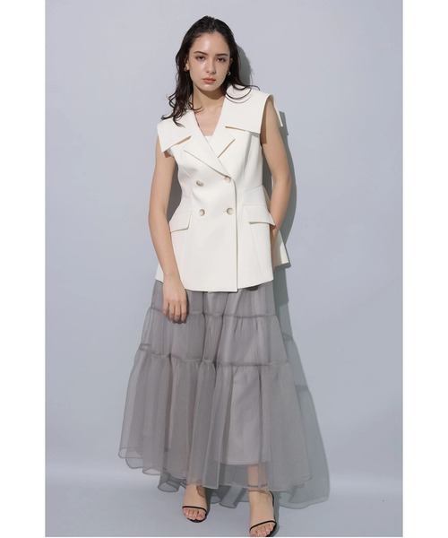 オーガンティアードスカート（スカート）｜Arpege story（アルページュ