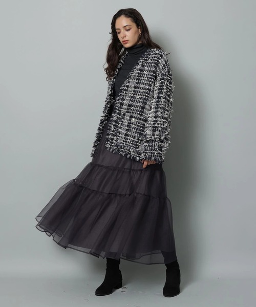 オーガンティアードスカート（スカート）｜Arpege story（アルページュ