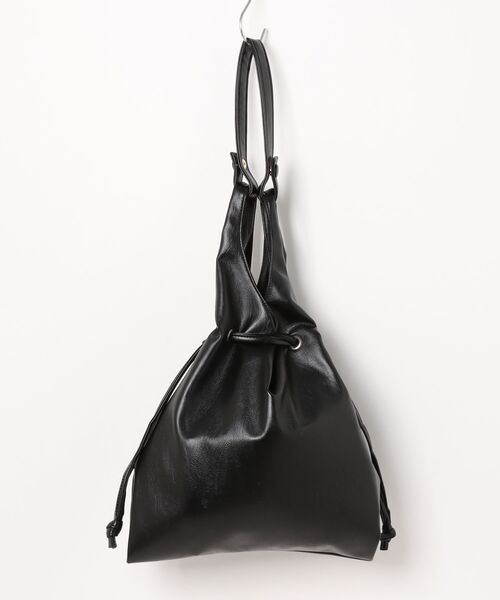 Scrap Book（スクラップブック）の「【Scrap Book】ウォッシャブルサブトート（トートバッグ・レディース・ブラック/ブラウン・FREE）」の3枚目の写真