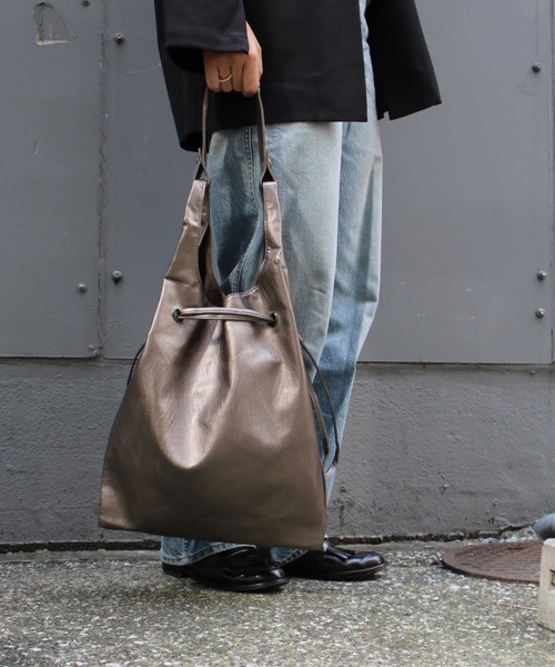 Scrap Book（スクラップブック）の「【Scrap Book】ウォッシャブルサブトート（トートバッグ・レディース・ブラック/ブラウン・FREE）」の13枚目の写真