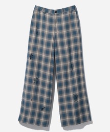 HARE | 【SET UP対応】DAMAGEチェックパンツ(HARE)(その他パンツ)