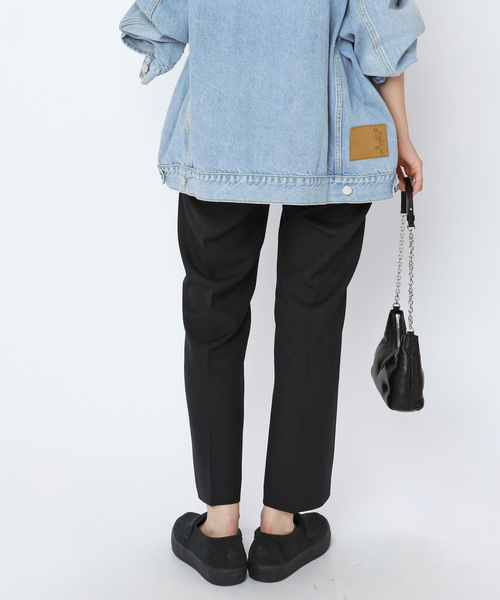 AP STUDIO(エーピーストゥディオ)の「クロップドスリムパンツ(スラックス・レディース・ブラック・36/38/40)」の20枚目の写真