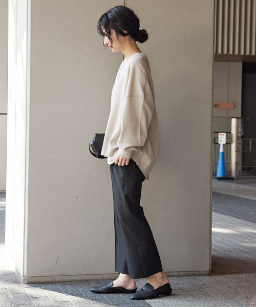 AP STUDIO(エーピーストゥディオ)の「クロップドスリムパンツ(スラックス・レディース・ブラック・36/38/40)」の17枚目の写真