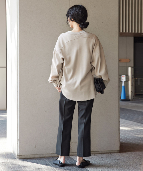 AP STUDIO(エーピーストゥディオ)の「クロップドスリムパンツ(スラックス・レディース・ブラック・36/38/40)」の18枚目の写真