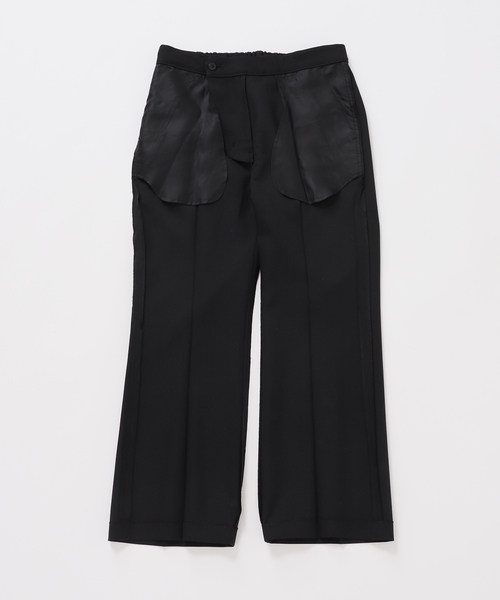 AP STUDIO(エーピーストゥディオ)の「クロップドスリムパンツ(スラックス・レディース・ブラック・36/38/40)」の5枚目の写真