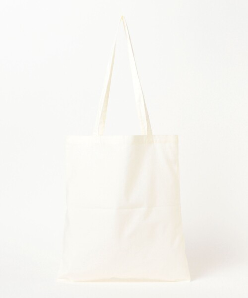TOKYO CULTUART by BEAMS(トウキョウカルチャートバイビームス)の「白根ゆたんぽ / Soy Milk tote Bag(トートバッグ・レディース・ホワイト/グリーン・ONE SIZE)」の5枚目の写真