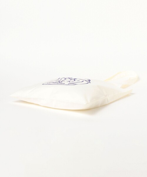 TOKYO CULTUART by BEAMS(トウキョウカルチャートバイビームス)の「白根ゆたんぽ / Soy Milk tote Bag(トートバッグ・レディース・ホワイト/グリーン・ONE SIZE)」の6枚目の写真