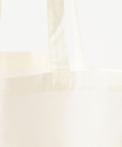 TOKYO CULTUART by BEAMS(トウキョウカルチャートバイビームス)の「白根ゆたんぽ / Soy Milk tote Bag(トートバッグ・レディース・ホワイト/グリーン・ONE SIZE)」の8枚目の写真