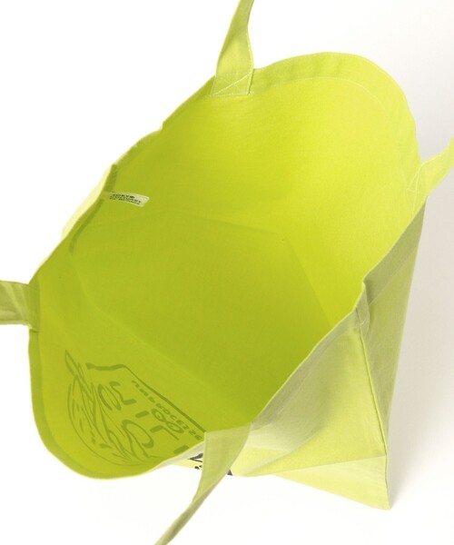 TOKYO CULTUART by BEAMS(トウキョウカルチャートバイビームス)の「白根ゆたんぽ / Soy Milk tote Bag(トートバッグ・レディース・ホワイト/グリーン・ONE SIZE)」の12枚目の写真