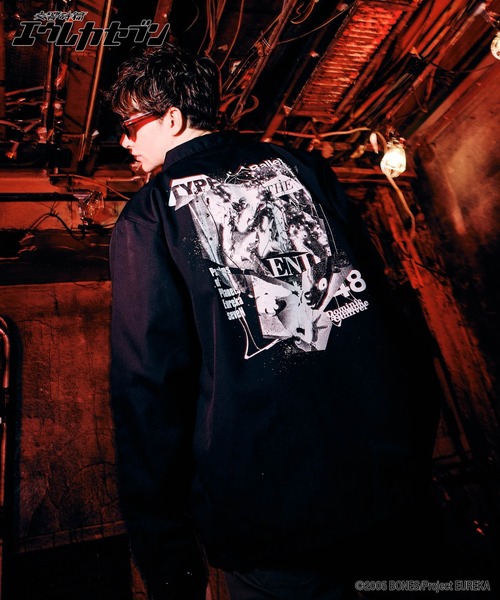 glamb（グラム）の「Ballet Mecanique Coach Jacket / バレエメカニックコーチジャケット（ブルゾン・メンズ・ブラック・M/L/XL）」の6枚目の写真