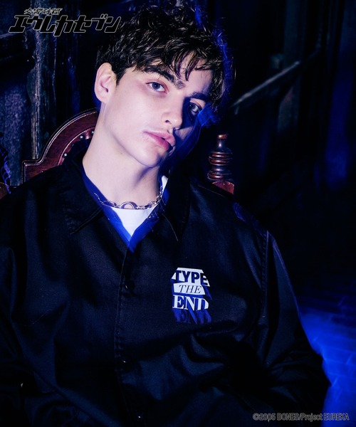 glamb（グラム）の「Ballet Mecanique Coach Jacket / バレエメカニックコーチジャケット（ブルゾン・メンズ・ブラック・M/L/XL）」の4枚目の写真