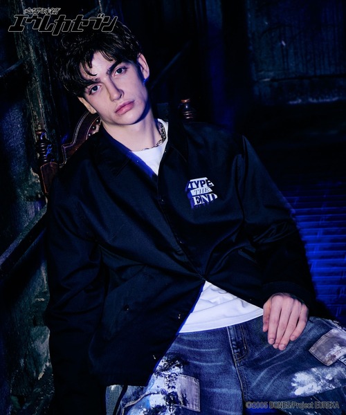 glamb（グラム）の「Ballet Mecanique Coach Jacket / バレエメカニックコーチジャケット（ブルゾン・メンズ・ブラック・M/L/XL）」の3枚目の写真