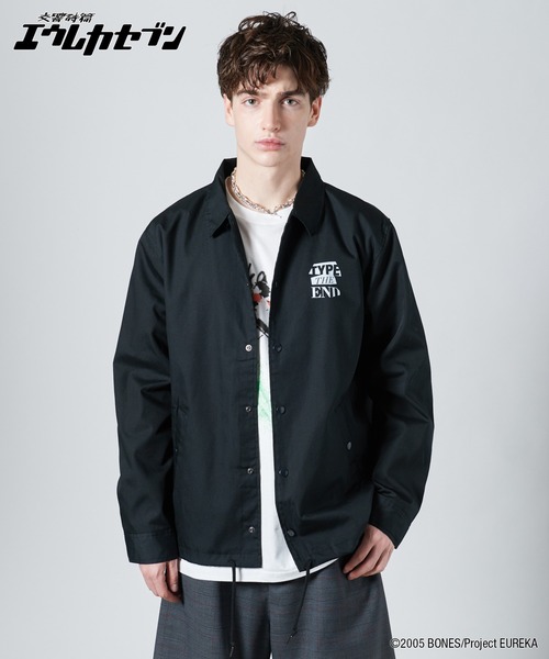 glamb（グラム）の「Ballet Mecanique Coach Jacket / バレエメカニックコーチジャケット（ブルゾン・メンズ・ブラック・M/L/XL）」の11枚目の写真