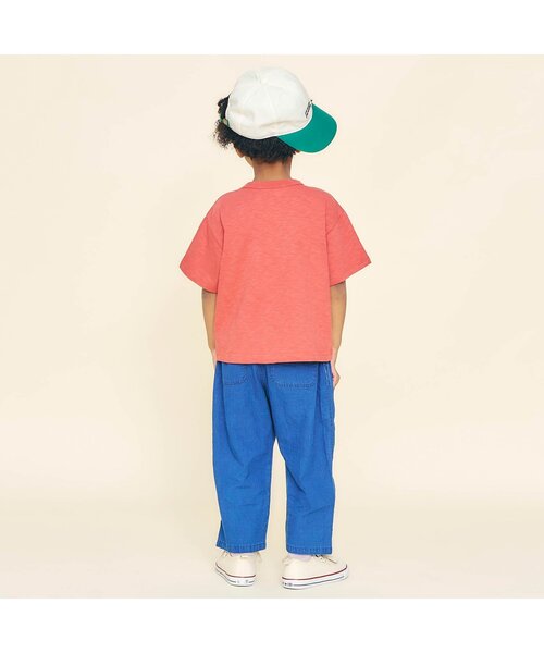 F.O.KIDS(エフオーキッズ)の「【ジュニア対応】デニムポケット半袖Tシャツ(Tシャツ/カットソー・キッズ・ベージュ/ブルー/チャコール/グレー/カーキ/レッド・80/90/100/110/120/130/140/150/160)」の19枚目の写真