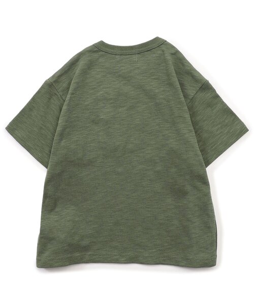 F.O.KIDS(エフオーキッズ)の「【ジュニア対応】デニムポケット半袖Tシャツ(Tシャツ/カットソー・キッズ・ベージュ/ブルー/チャコール/グレー/カーキ/レッド・80/90/100/110/120/130/140/150/160)」の10枚目の写真