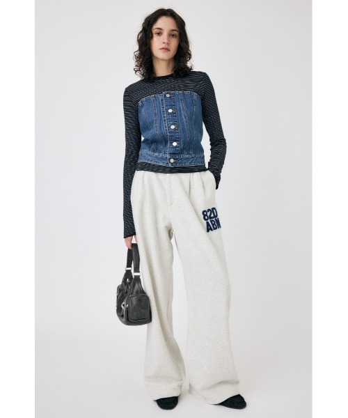 MOUSSY(マウジー)の「DENIM BARE ビスチェ(ベスト・レディース・キナリ/ブルー・1/2)」の13枚目の写真