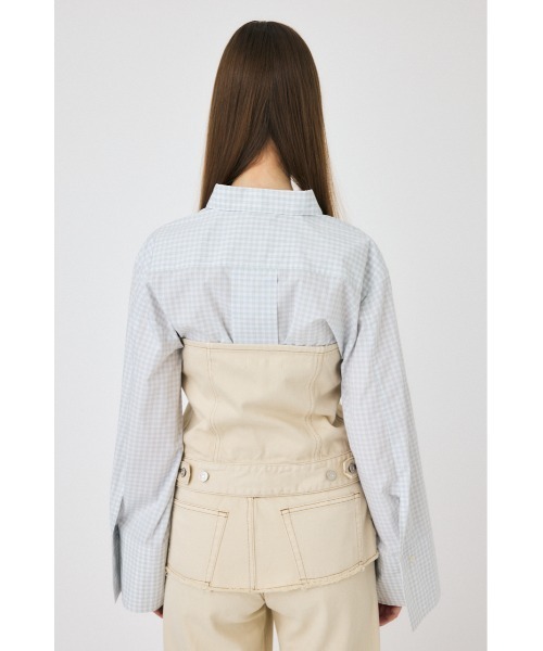 セール】DENIM BARE ビスチェ（ベスト）｜MOUSSY（マウジー）の