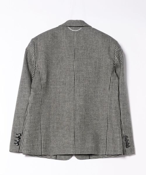 Scrap Book（スクラップブック）の「【KIMHEKIM】One Button Checked Blazer (Black)（テーラードジャケット・レディース・ブラック系その他・M/S）」の2枚目の写真