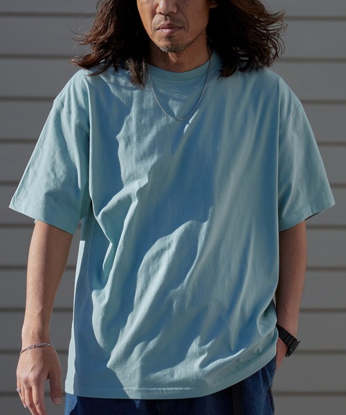 United Athle（ユナイテッドアスレ）の「【United Athle】ミディアムウエイト 4.7オンス レギュラーフィット 半袖 Tシャツ メンズ オーバーサイズ シンプル カラバリ豊富 2026年春夏（Tシャツ/カットソー・メンズ・ホワイト/サンドベージュ/ライトブルー/ブラック/スミクロ/アッシュ/イエロー/ネイビー/スモーキーグリーン系・S/XL/L/M/XS）」の6枚目の写真