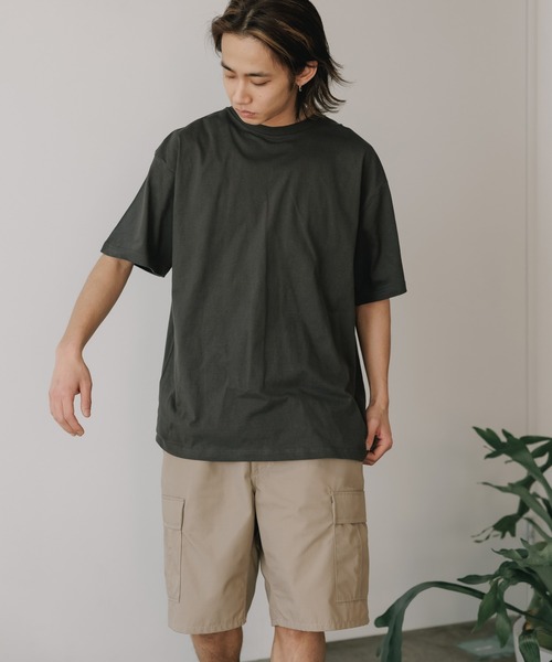 United Athle（ユナイテッドアスレ）の「【United Athle】ミディアムウエイト 4.7オンス レギュラーフィット 半袖 Tシャツ メンズ オーバーサイズ シンプル カラバリ豊富 2026年春夏（Tシャツ/カットソー・メンズ・ホワイト/サンドベージュ/ライトブルー/ブラック/スミクロ/アッシュ/イエロー/ネイビー/スモーキーグリーン系・S/XL/L/M/XS）」の10枚目の写真