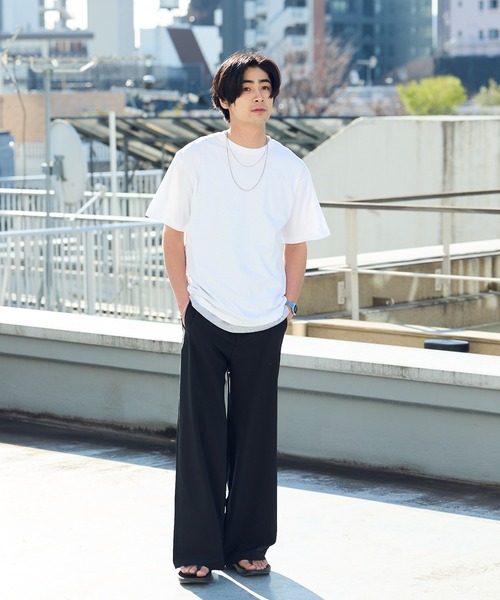 United Athle（ユナイテッドアスレ）の「【United Athle】ミディアムウエイト 4.7オンス レギュラーフィット 半袖 Tシャツ メンズ オーバーサイズ シンプル カラバリ豊富 2026年春夏（Tシャツ/カットソー・メンズ・ホワイト/サンドベージュ/ライトブルー/ブラック/スミクロ/アッシュ/イエロー/ネイビー/スモーキーグリーン系・S/XL/L/M/XS）」の15枚目の写真