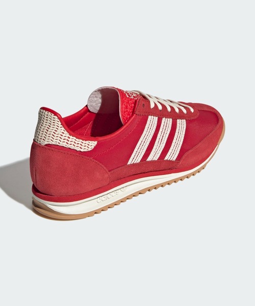 adidas(アディダス)の「SL 72 OG / アディダスオリジナルス adidas Originals(スニーカー・レディース・レッド/ブラック・22.5cm/23.0cm/23.5cm/24.0cm/24.5cm/25.0cm/25.5cm/26.0cm/26.5cm/27.0cm/27.5cm/28.0cm/22.0cm)」の6枚目の写真